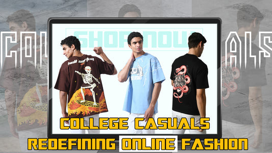 Stay Stylish from Home: Explore College Casuals' Online T-Shirt Ordering Experience