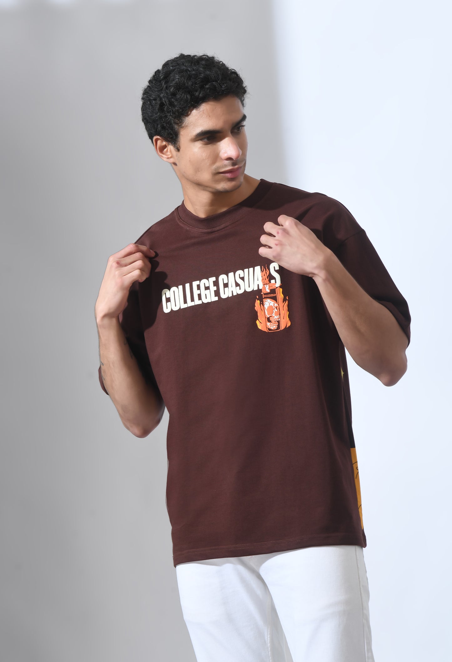 Brown Hell Surfer Unisex T-Shirt