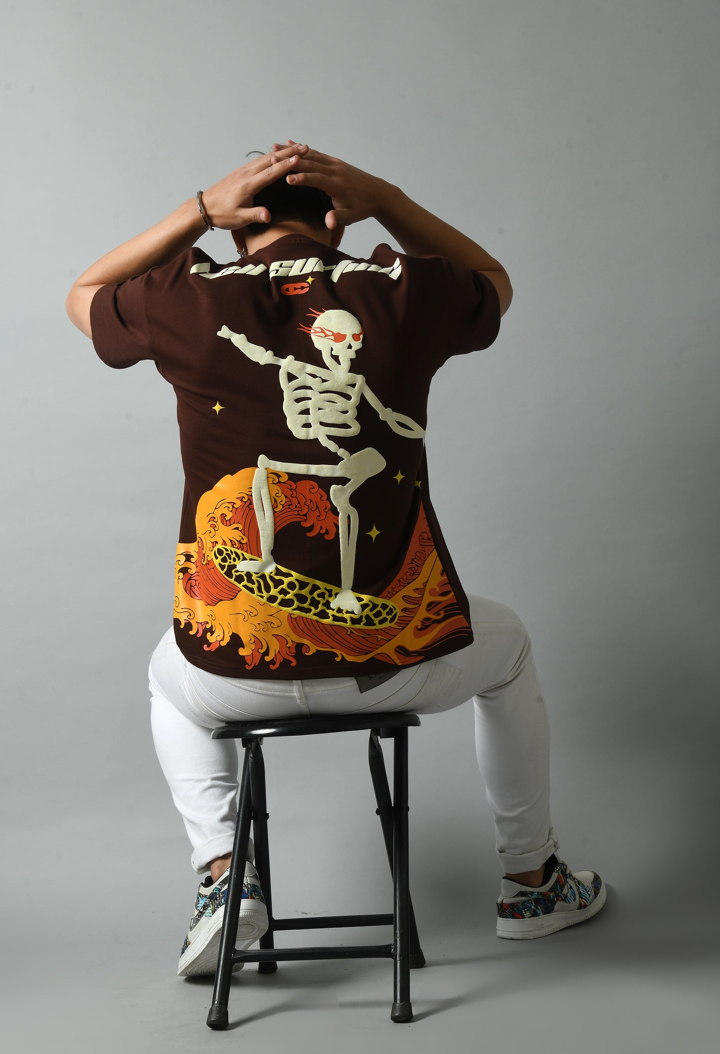 Brown Hell Surfer Unisex T-Shirt