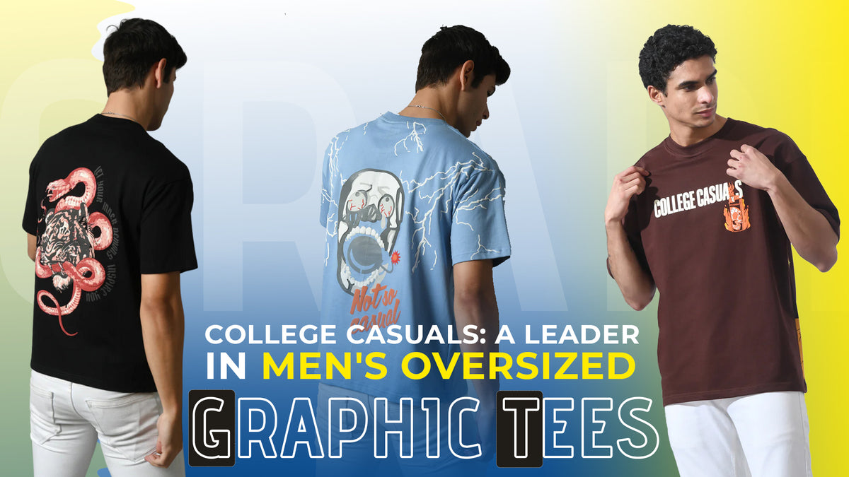 Unique Men's Oversized Graphic Tees at College Casuals – college casuals