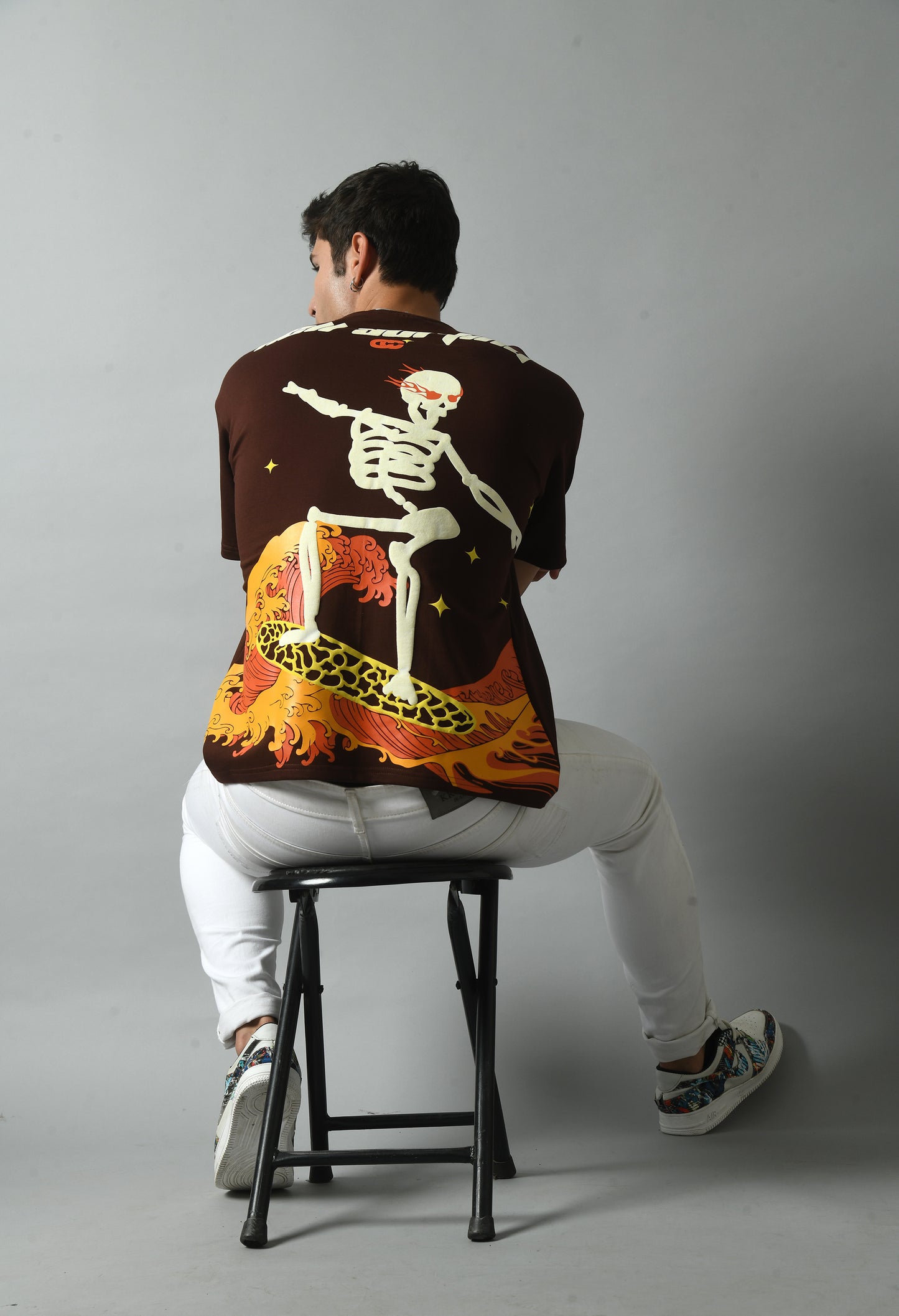 Brown Hell Surfer Unisex T-Shirt